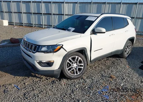 2019 Jeep Compass Sun And Wheel Fwd из США, поврежденный, VIN 3C4NJCBB3KT636677